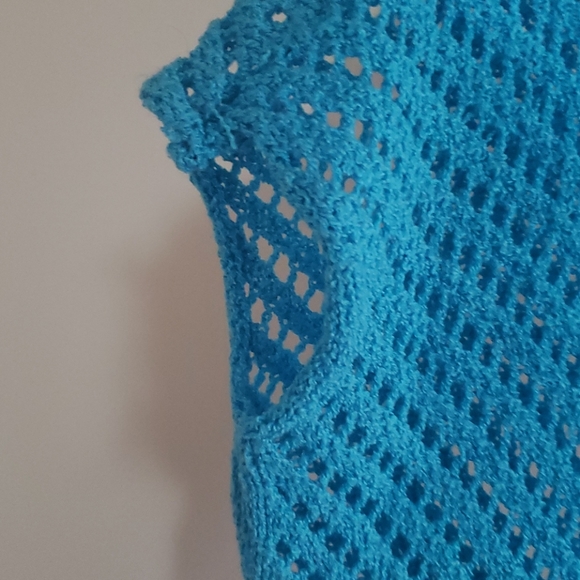 Blue knitted top - Picture 5 of 5